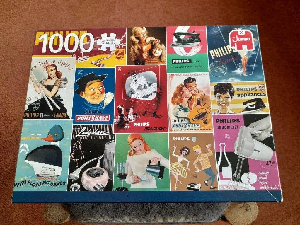 Jumbo legpuzzel 1000 stukjes, Ophalen of Verzenden, 500 t/m 1500 stukjes, Zo goed als nieuw