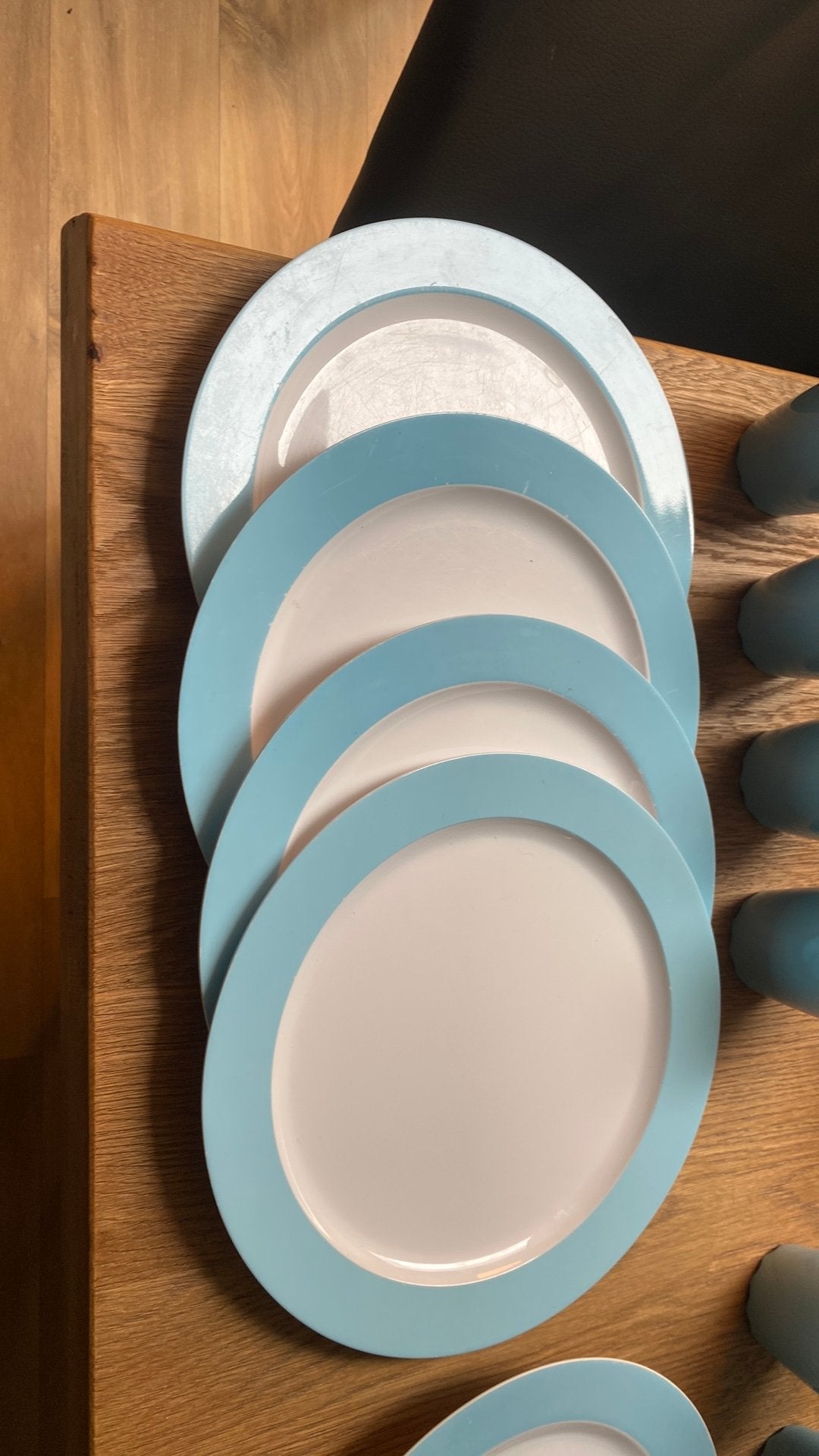 Mepal camping service - blauw, Huis en Inrichting, Keuken | Servies, Ophalen, Overige materialen, Gebruikt, Overige merken