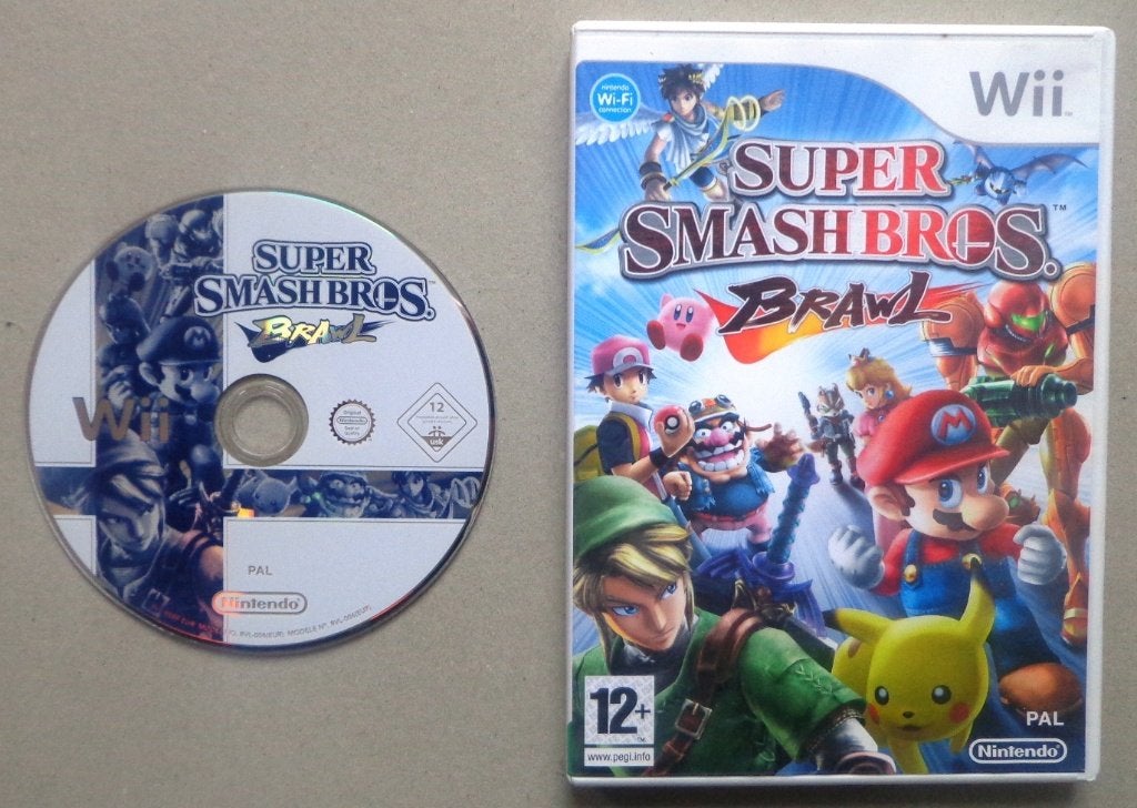 Super Smash Bros Brawl voor de Nintendo Wii, Spelcomputers en Games, Games | Nintendo Wii, Vechten, 1 speler, Ophalen of Verzenden