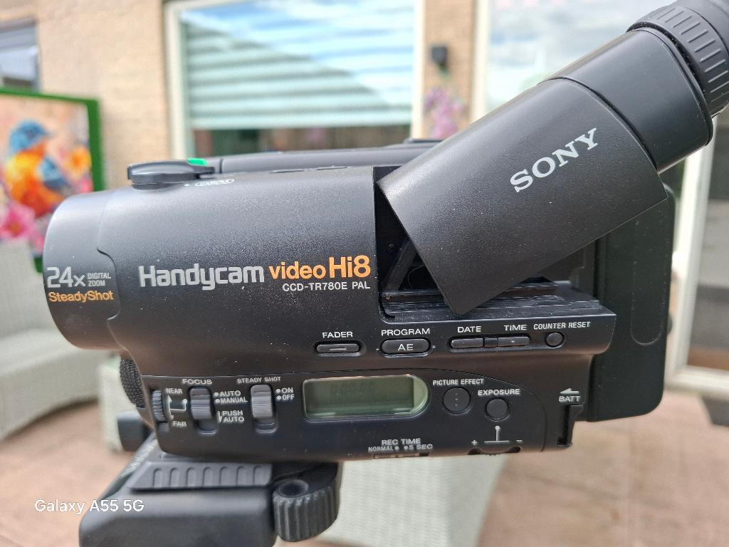 Sony  handycam HI8 compleet, Ophalen, Hi 8, Camera