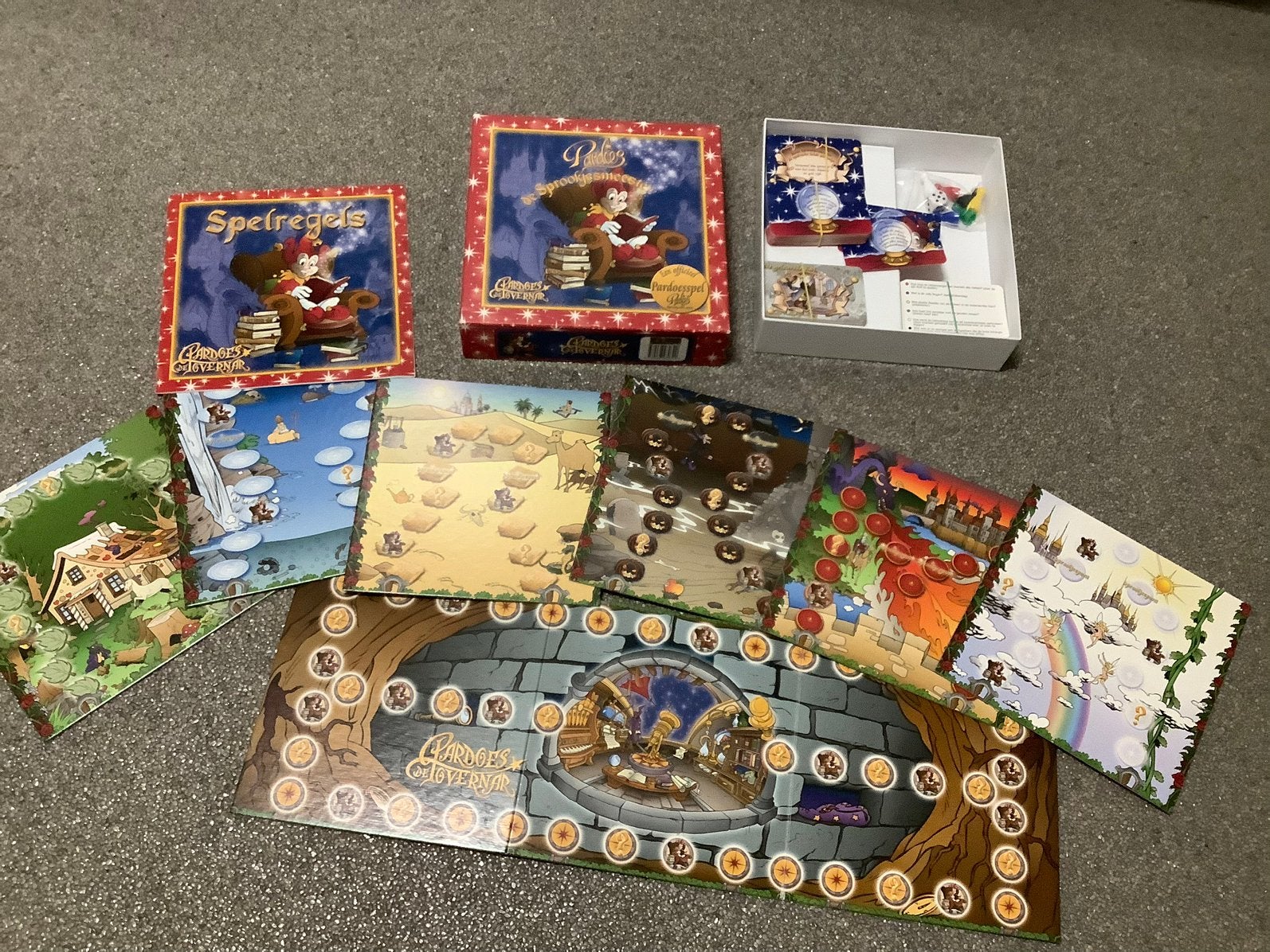 Bordspel Efteling Pardoes Sprookjesmeester slimme strategie, Vijf spelers of meer, Ophalen of Verzenden, Zo goed als nieuw