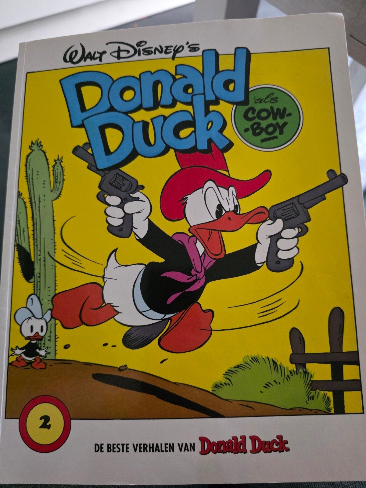 Donald Duck als Cowboy - De Beste Verhalen van Donald Duck, Eén stripboek, Ophalen of Verzenden, Gelezen