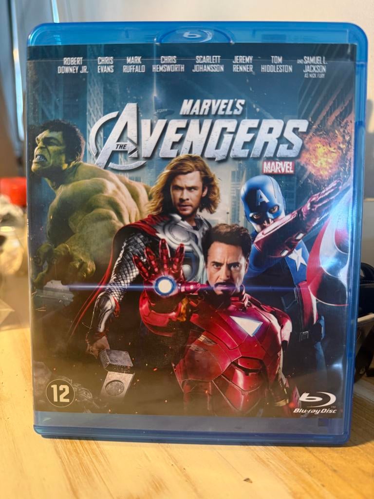 Marvel's The Avengers Blu-ray, Ophalen of Verzenden, Gebruikt, Actie
