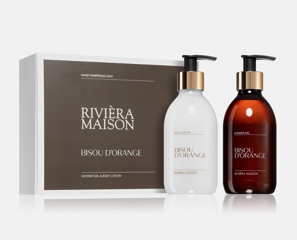 Rivièra Maison gift box body care, Ophalen of Verzenden, Nieuw, Bodylotion, Crème of Olie