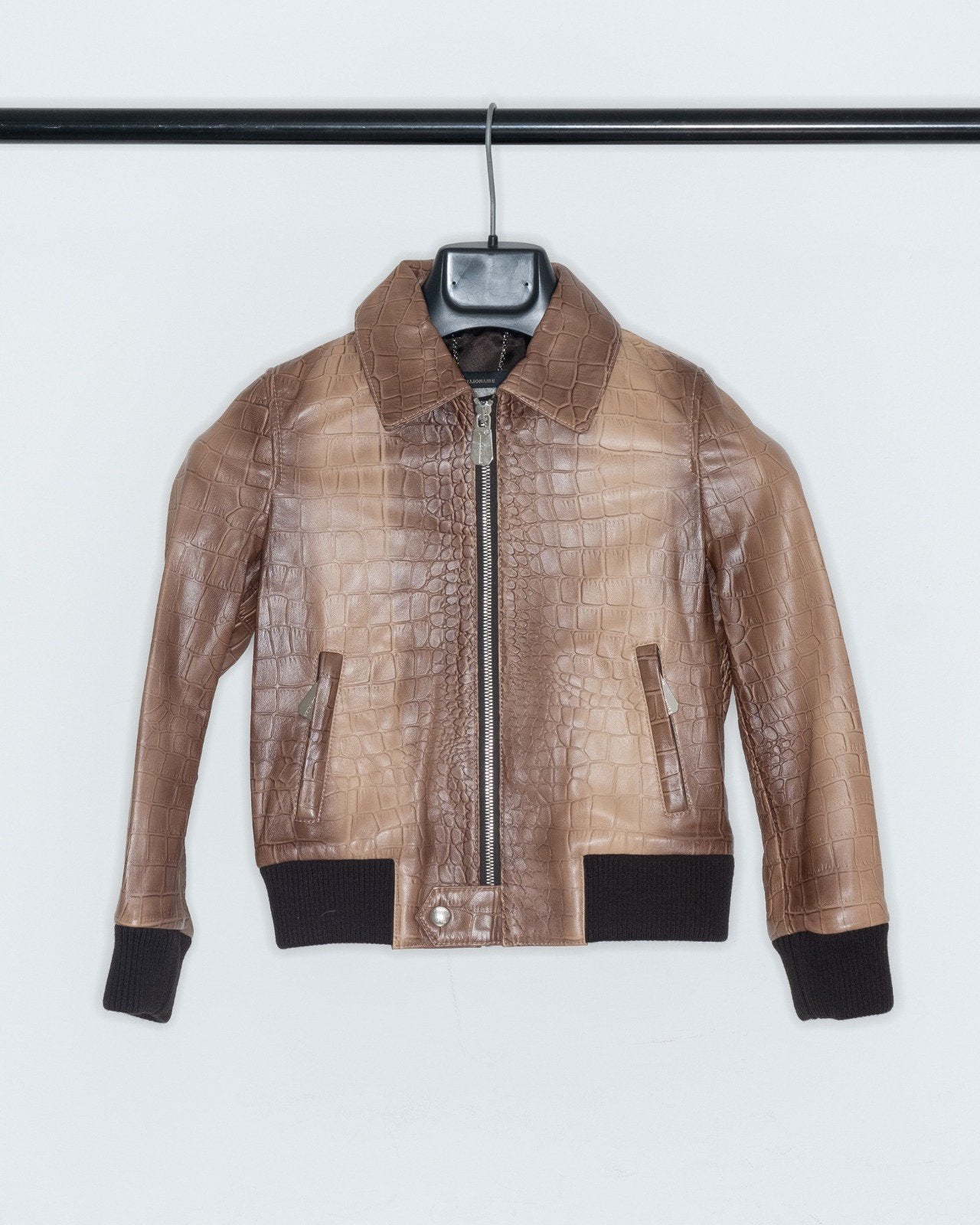 Billionaire Kids Bomber Jacket – Croco, Kinderen en Baby's, Kinderkleding | Maat 116, Zo goed als nieuw, Meisje, Jas, Ophalen of Verzenden