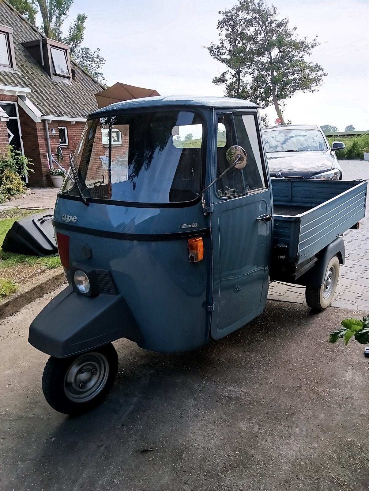 Ape Piaggio P 501, 189 cc, Gebruikt, 11 kW of minder, Handgeschakeld