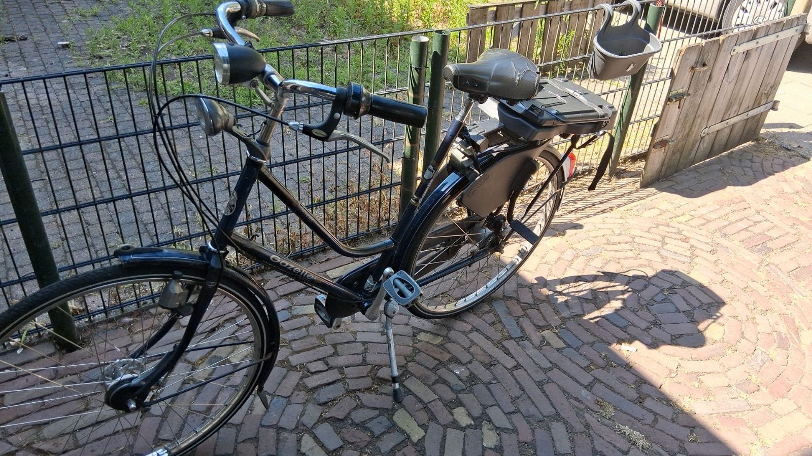 Gazelle damesfiets met kinderzitje, Ophalen, Velgrem, 50 tot 53 cm, Gazelle