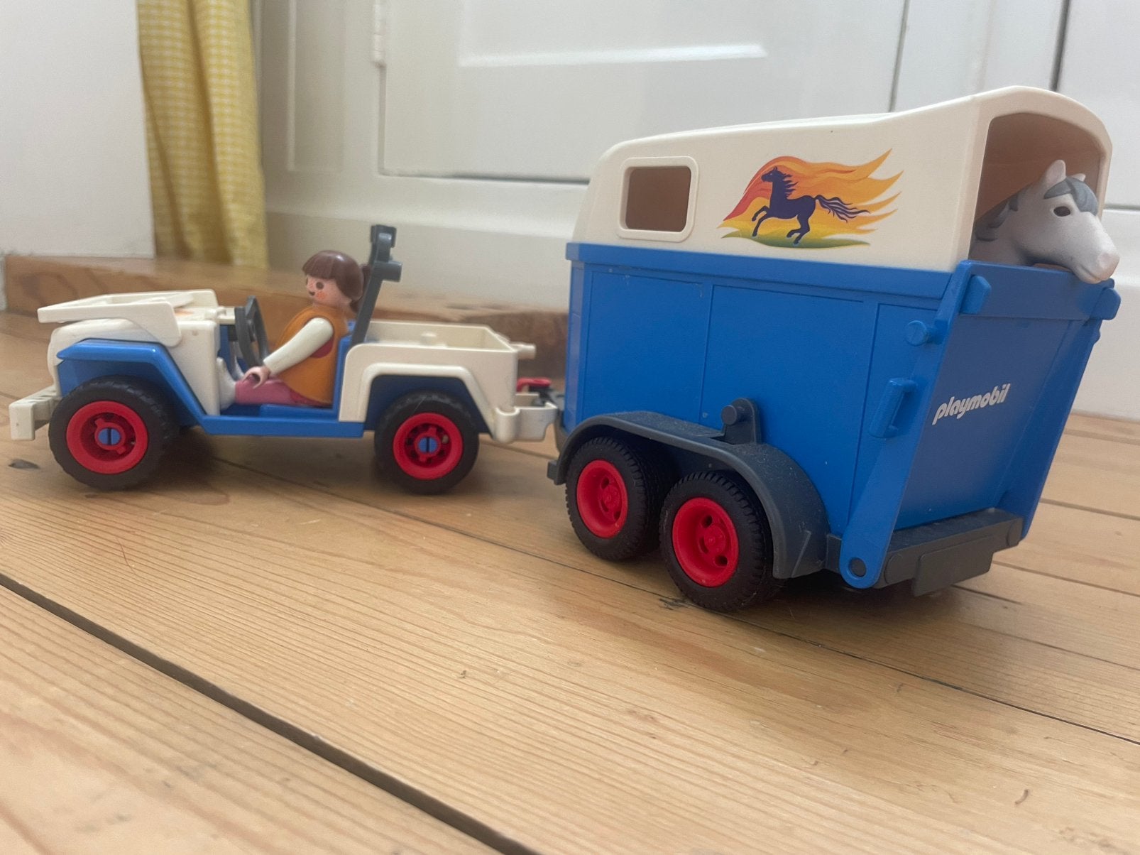 Playmobil paardentrailer & auto, Gebruikt, Losse onderdelen, Overige typen, Ophalen of Verzenden
