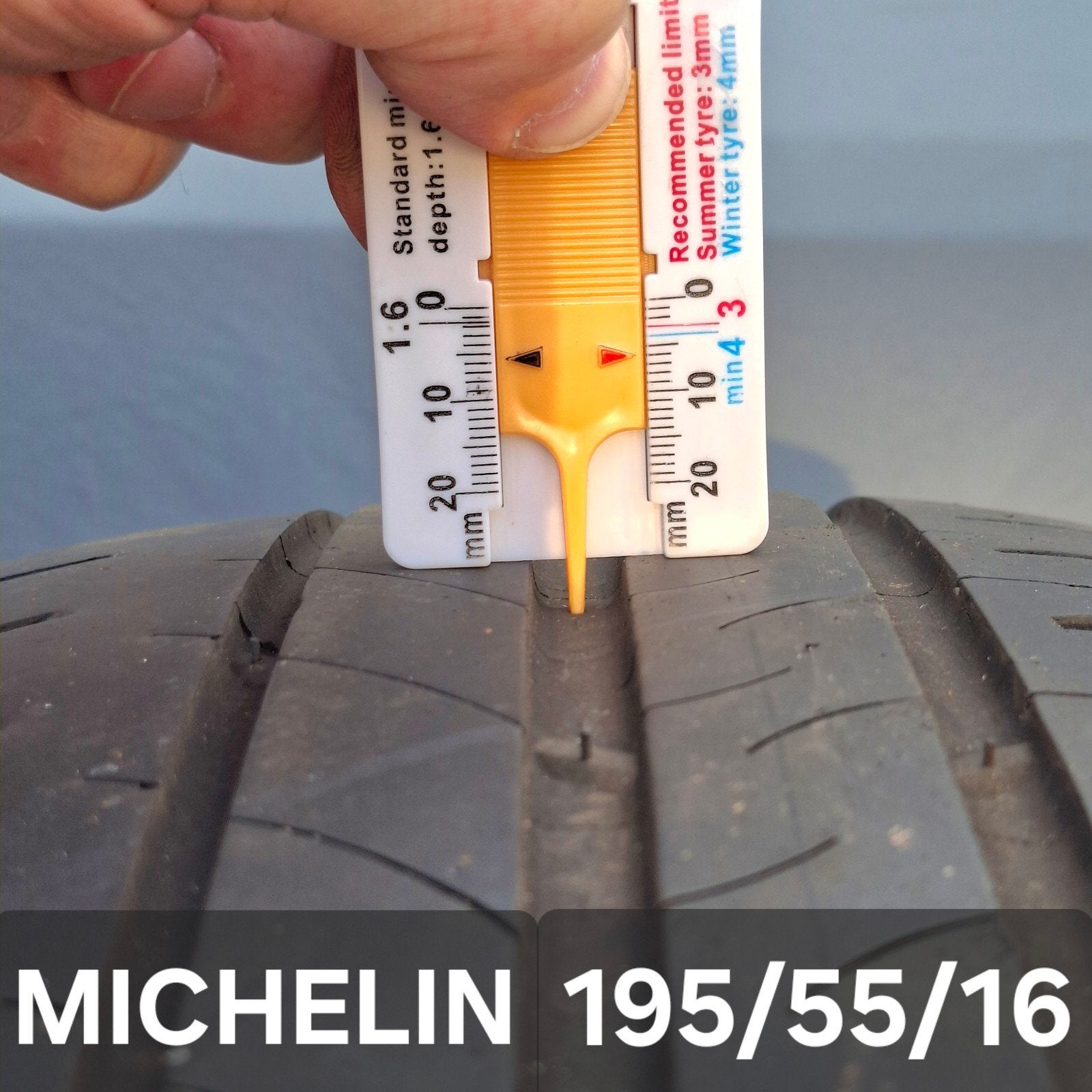 195/55/16 Michelin, Ophalen, Gebruikt