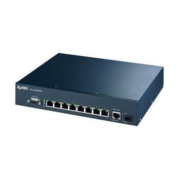 ZyXEL ES-2108PWR 8-Port Layer 2 Managed Switch with PoE Supp, Computers en Software, Netwerk switches, Gebruikt, Verzenden