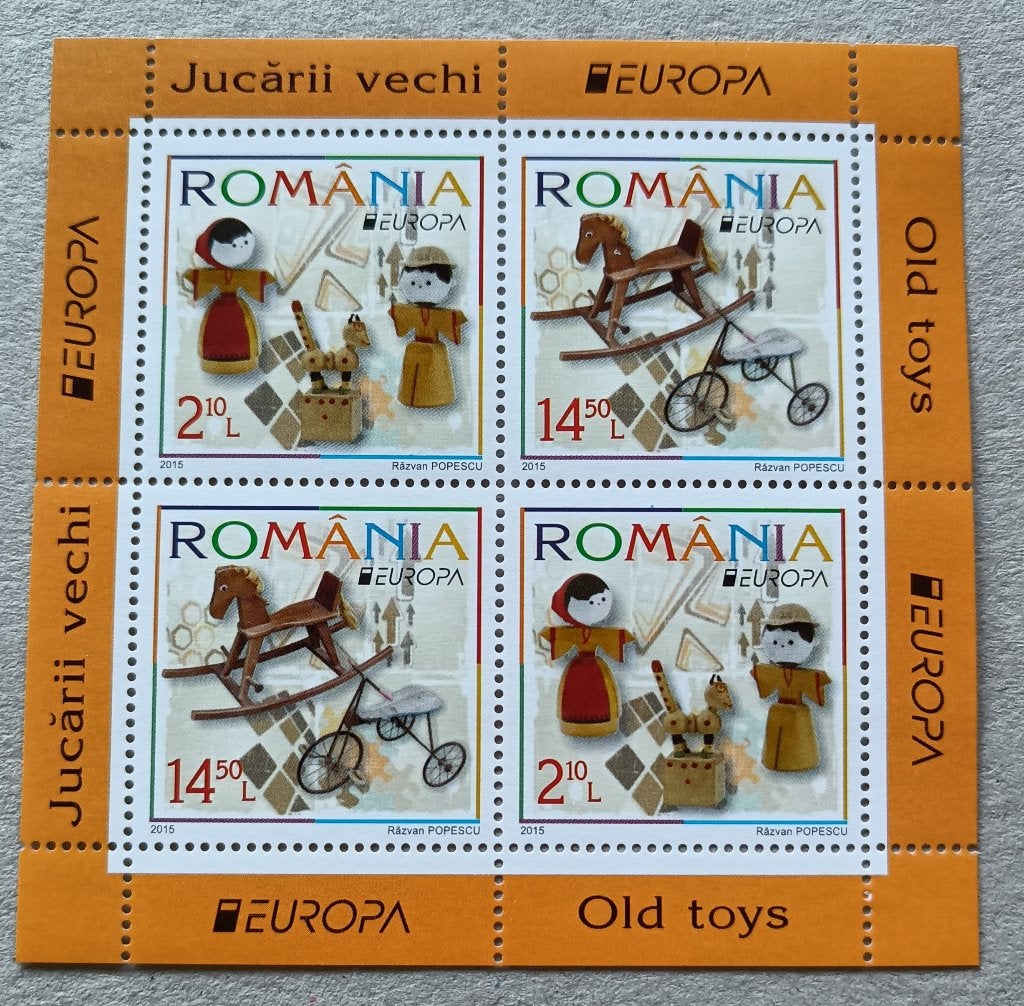Roemenie-Romania 2015 cept mich Blok 624 I, Verzenden, Overige landen, Postfris