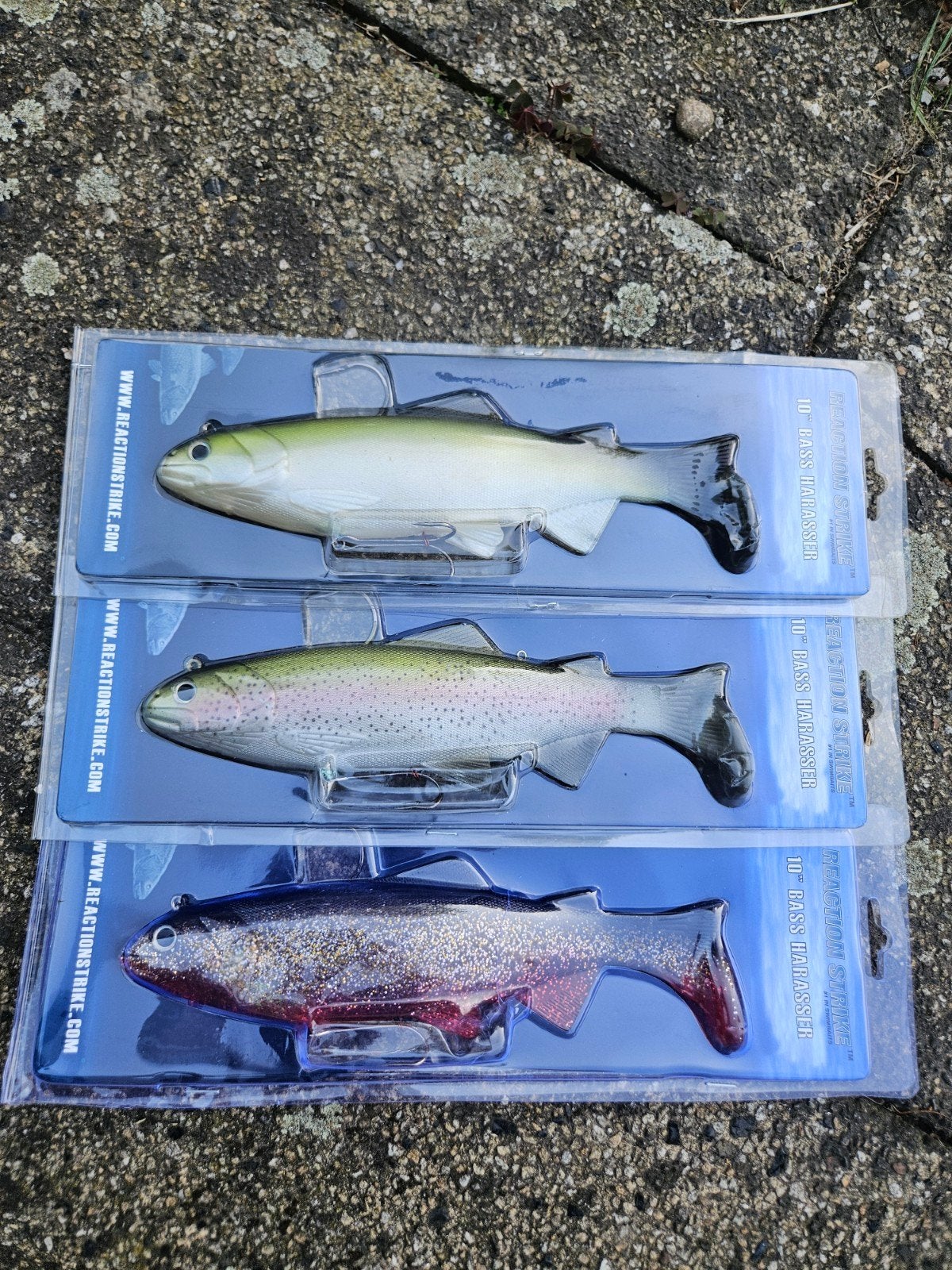 Reaction strike  grote shads 22cm kunstaas, Watersport en Boten, Ophalen of Verzenden, Nieuw, Overige typen