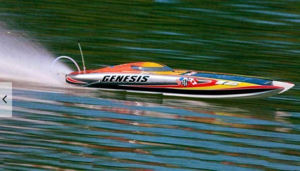 95cm Lange Genisis Super Watergekoelde Brushless Powerboat, Hobby en Vrije tijd, Modelbouw | Boten en Schepen, Nieuw, Ophalen of Verzenden