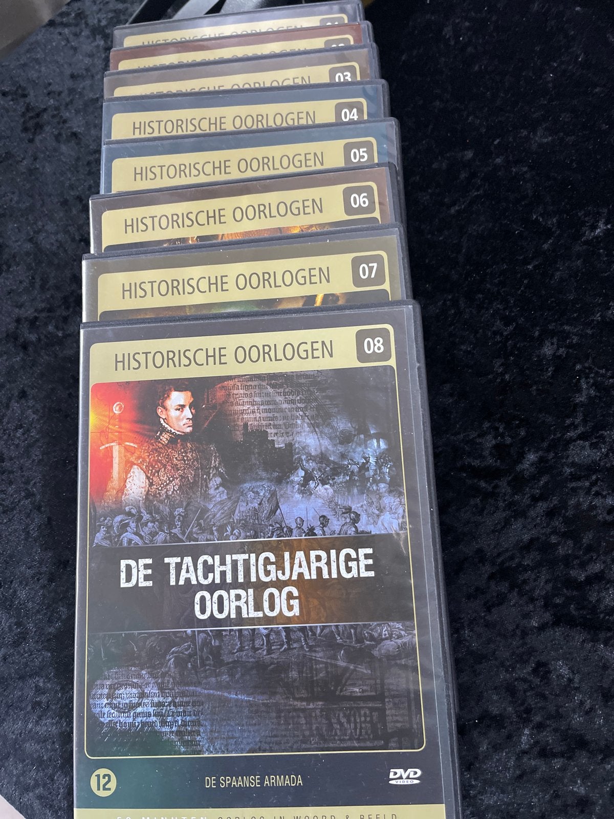 Historische Oorlogen DVD Collectie (De Tachtigjarige Oorlog), Vanaf 12 jaar, Ophalen of Verzenden, Gebruikt, Politiek of Geschiedenis