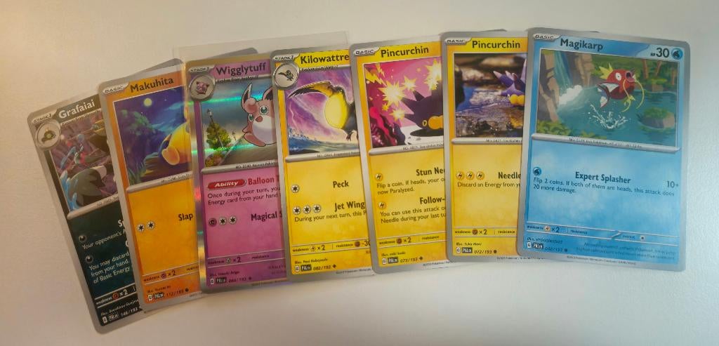 Pokemon kaarten Paldea Evolved, Ophalen of Verzenden, Zo goed als nieuw, Meerdere kaarten