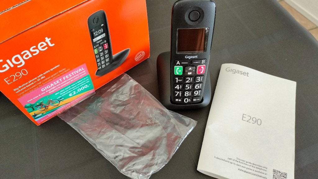 Draadloze senioren telefoon NIEUW in doos, Ophalen of Verzenden, Nieuw, 1 handset