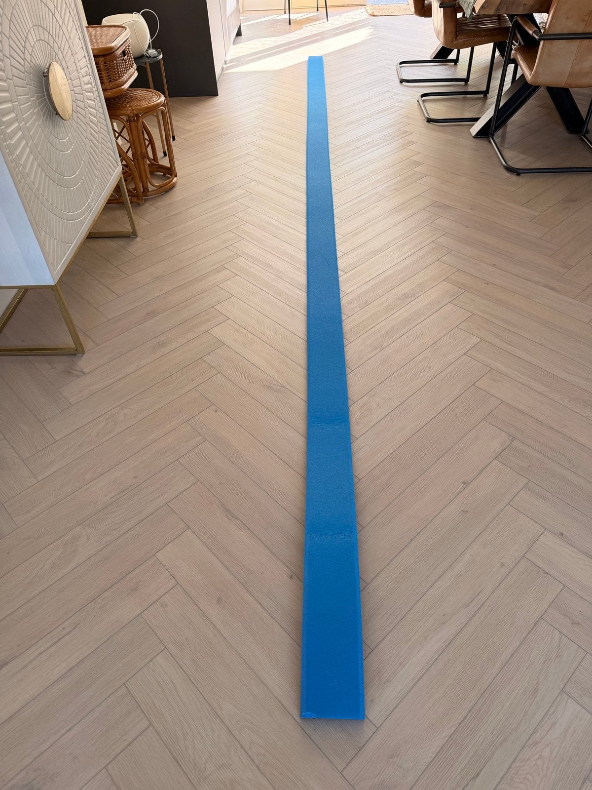 Oprolbare Evenwichtsbalk, Ophalen, Gebruikt, Maat 36 t/m 42, Blauw