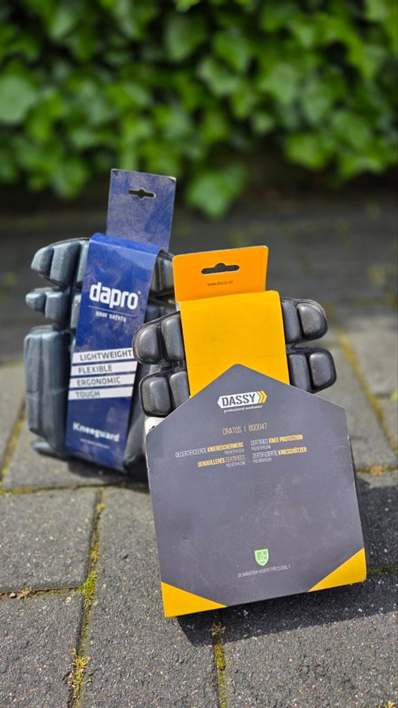 Nieuwe Dapro & Dassy Kniebeschermers - Op Maat Te Maken, Doe-het-zelf en Verbouw, Veiligheidskleding, Ophalen, Nieuw