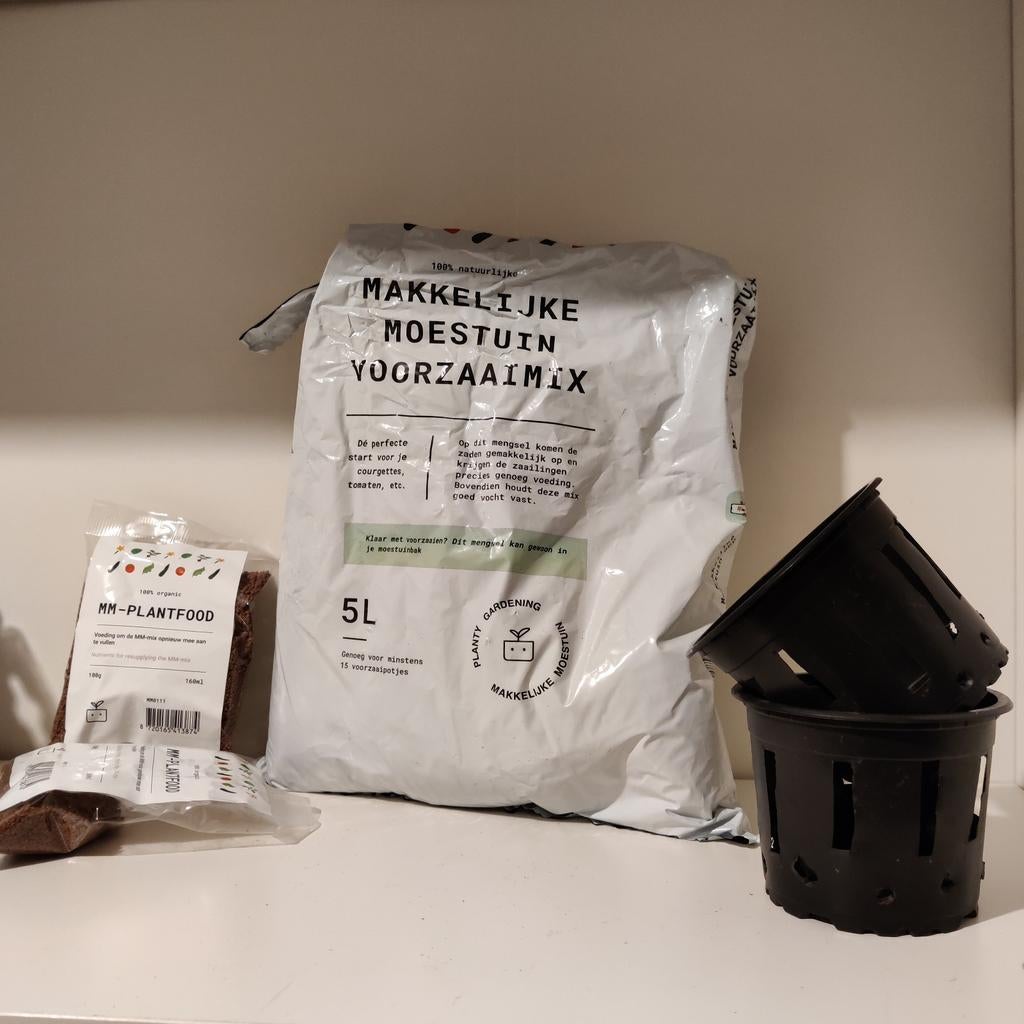MM Makkelijke Moestuin Voorzaaimix, Plantfood & Potjes, Ophalen of Verzenden, Potgrond