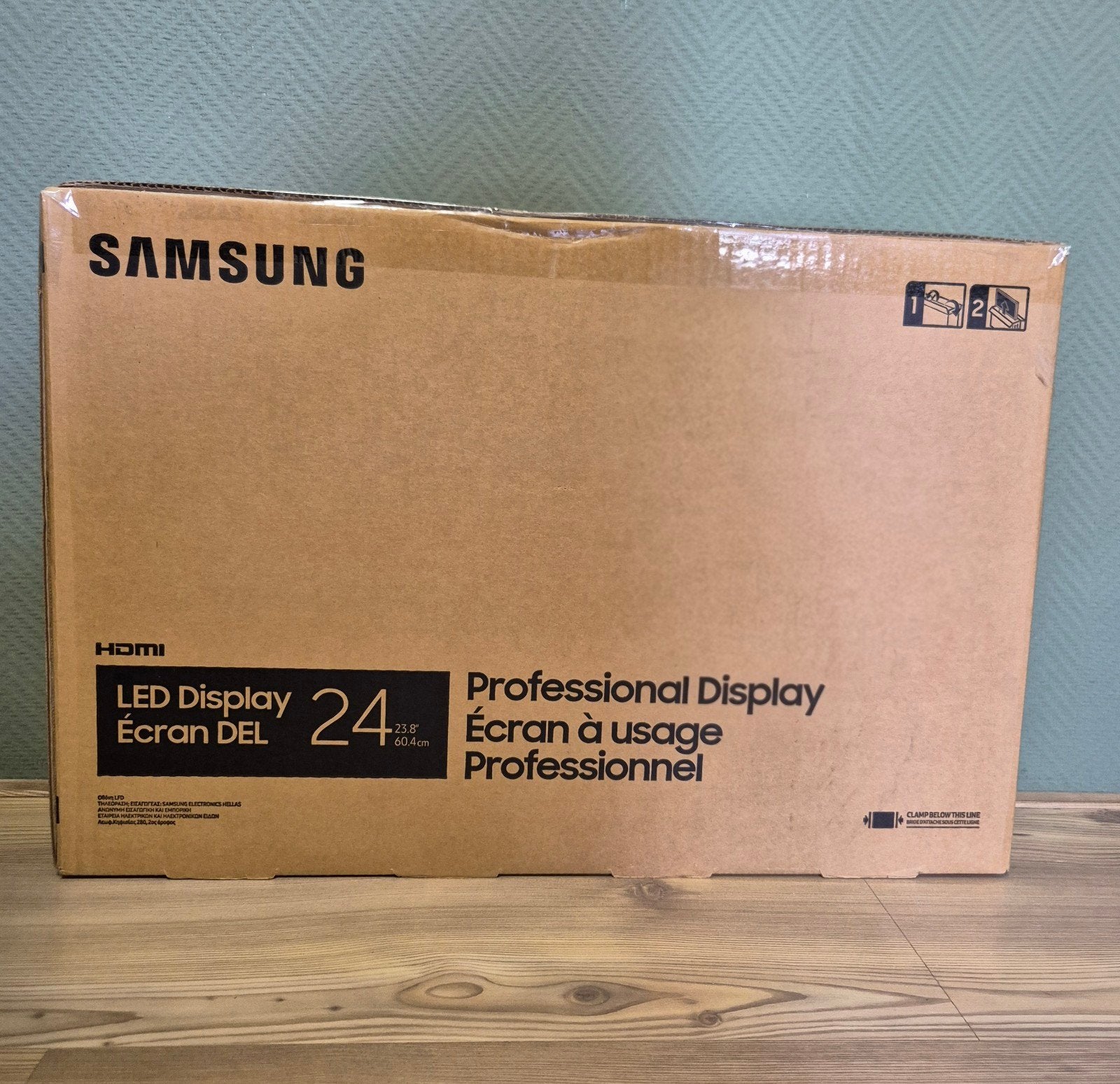 7x NIEUW Samsung 24" QB24R Full HD Smart Display / Monitor, Computers en Software, Ophalen, HDMI, IPS, Nieuw