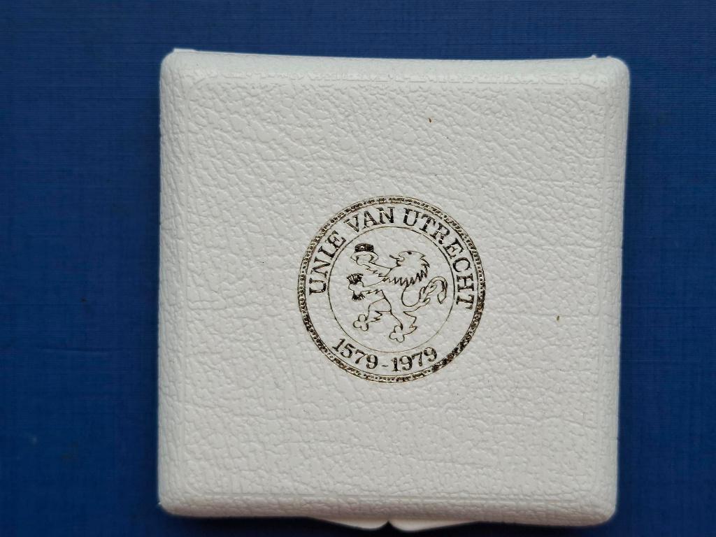 Munten NL 1979 Unie van Utrecht Daalder in Cassette 11-04, Postzegels en Munten, Munten | Nederland, Ophalen of Verzenden, Koningin Juliana