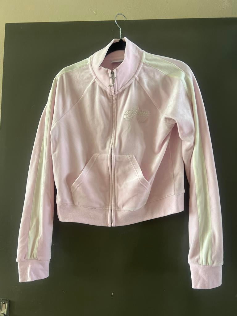 Juicy Couture tweedelig set - Maat L, Kleding | Dames, Kostuum of Pak, Maat 42/44 (L), Ophalen of Verzenden, Roze