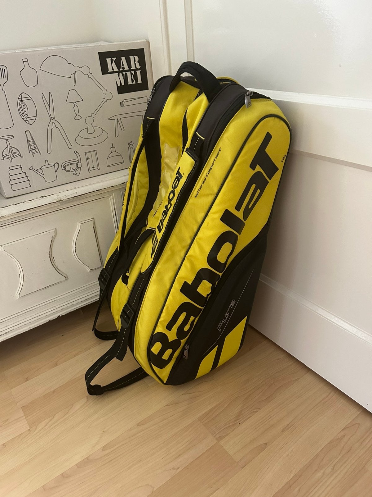 Babolat tennistas, Sport en Fitness, Tennis, L2, Ophalen of Verzenden, Zo goed als nieuw, Tas