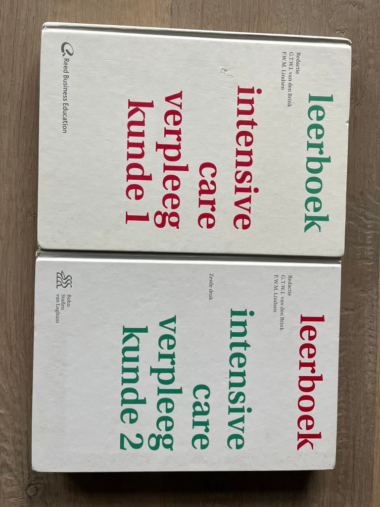 Leerboek intensive care verpleegkunde 1 en 2, Boeken, Ophalen of Verzenden, Beta, Gelezen, HBO