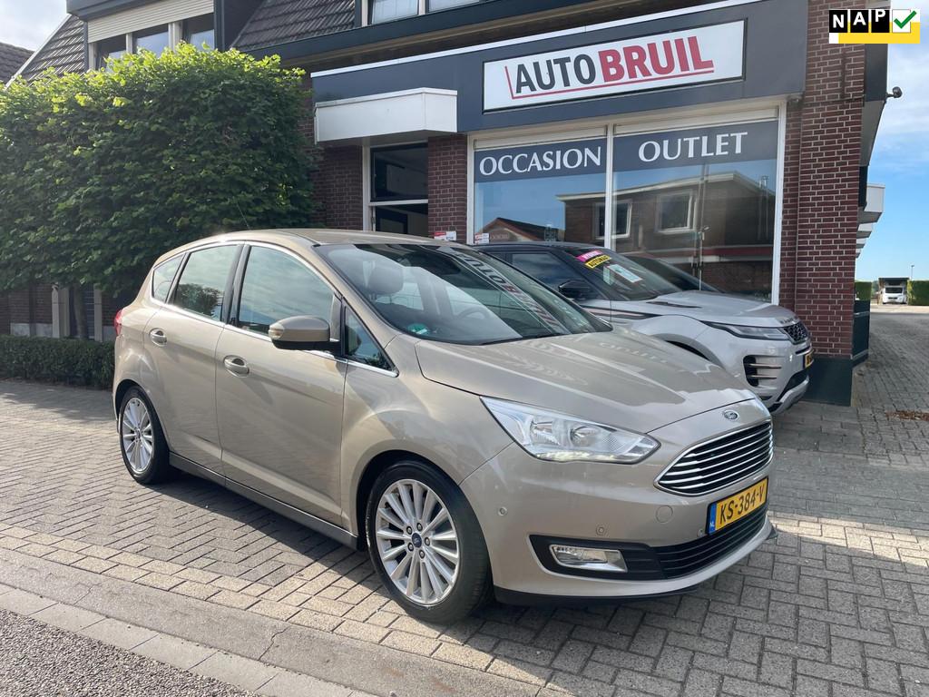 Ford C-Max 1.5 Titanium Automaat|1e Eig NL-Auto|Navi|Camera|, 4 cilinders, 150 pk, Origineel Nederlands, Zilver of Grijs