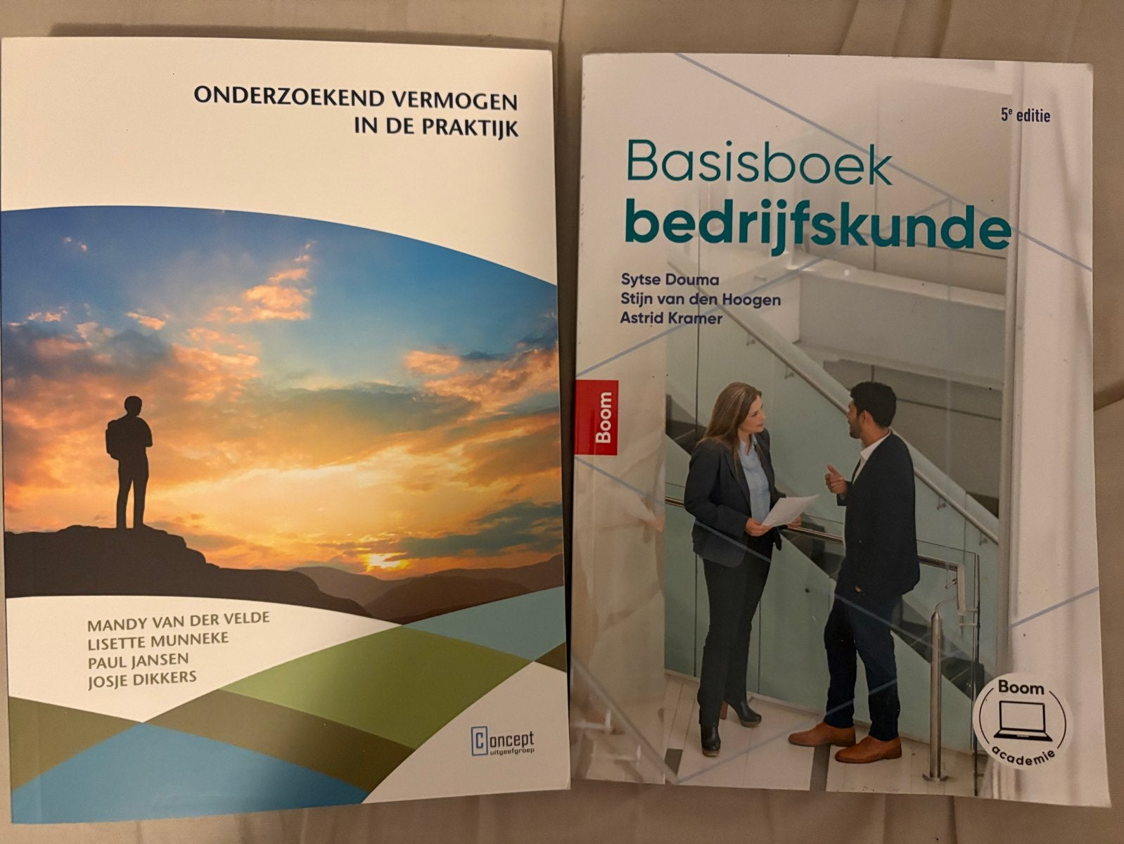 Onderzoekend Vermogen & Basisboek Bedrijfskunde, Boeken, Ophalen of Verzenden, Gamma, Zo goed als nieuw, HBO