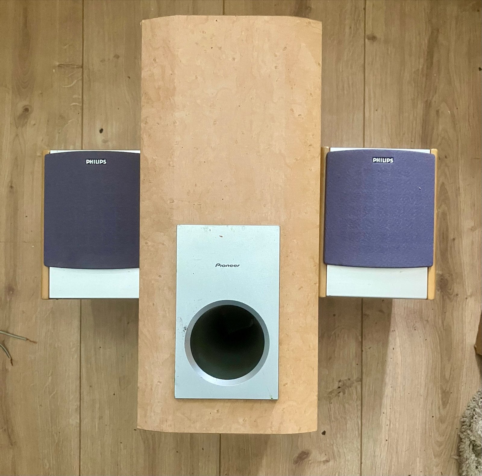 Speaker set voor reparatie of onderdelen, Ophalen of Verzenden, Minder dan 60 watt, Front, Rear of Stereo speakers, Overige merken