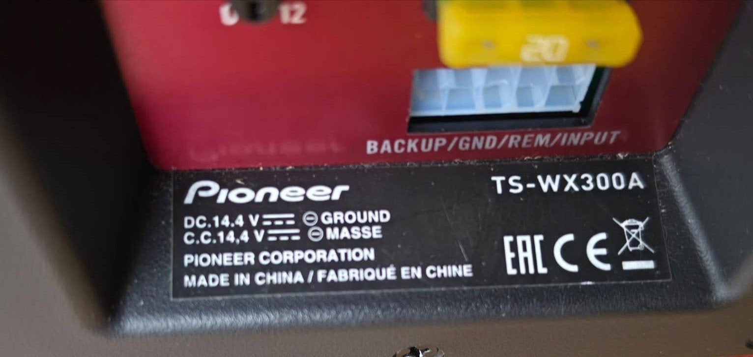 subwoofer, Ophalen, Gebruikt