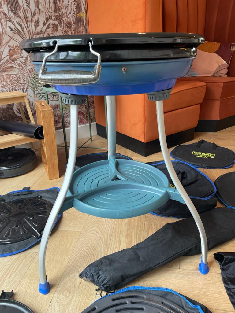 Cadac Carri Chef 2 BBQ met diverse accessoires, Tuin en Terras, Gasbarbecues, Ophalen, Gebruikt