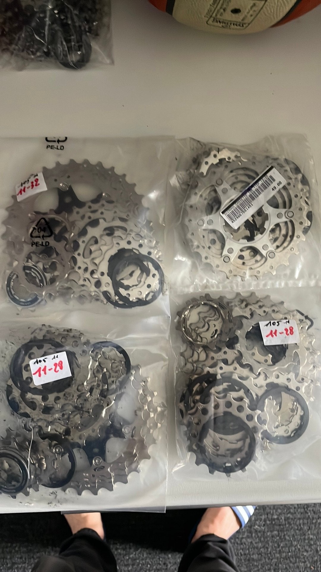 Shimano cassettes nieuw, Fietsen en Brommers, Fietsonderdelen, Verzenden