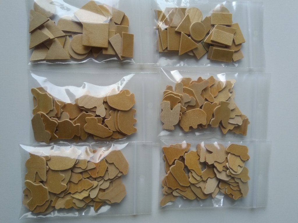 houten plakfiguren, Ophalen of Verzenden, Nieuw, Knutselen