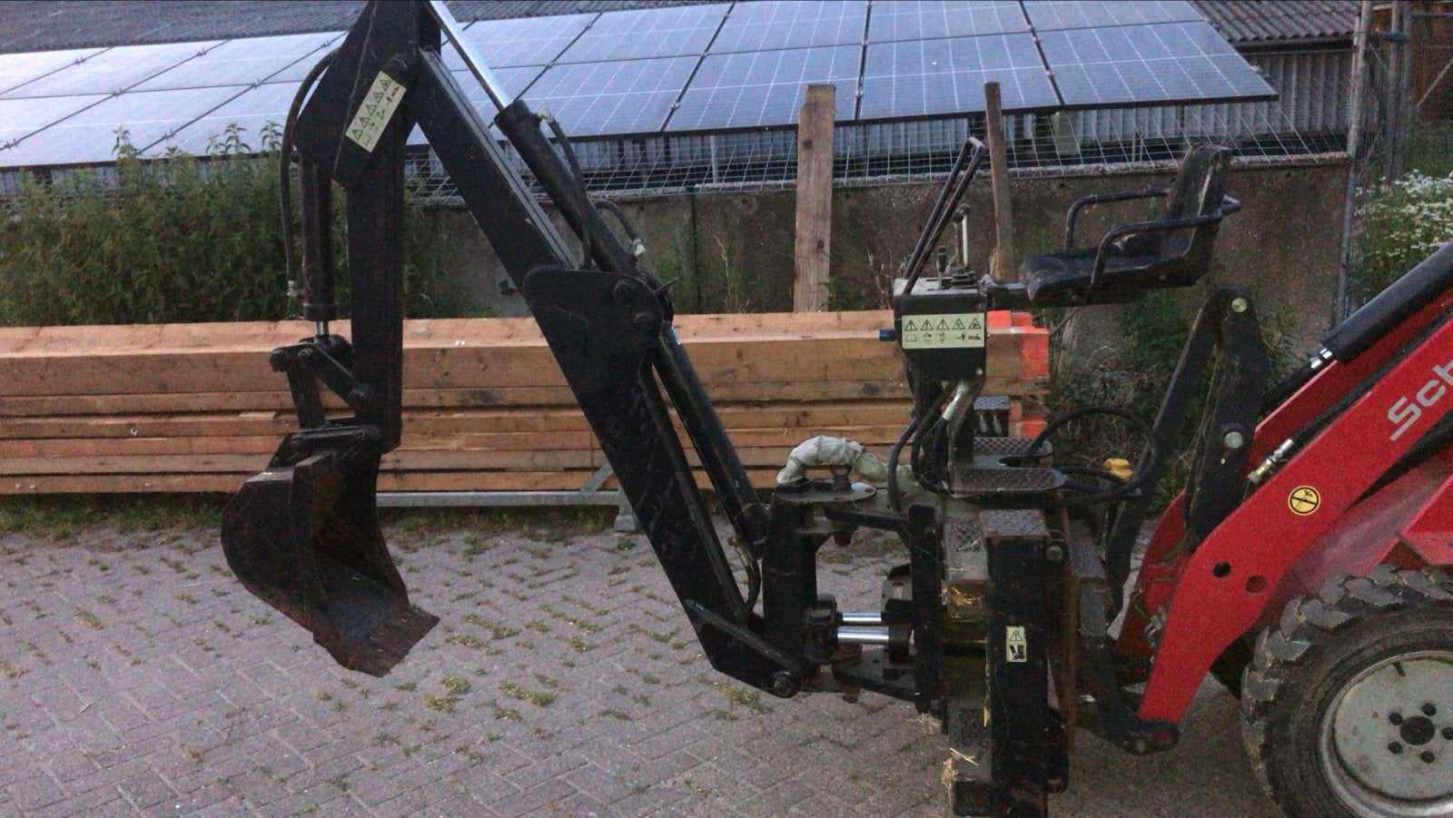 Kraan met Schaffer aanspan, Ophalen, Zo goed als nieuw