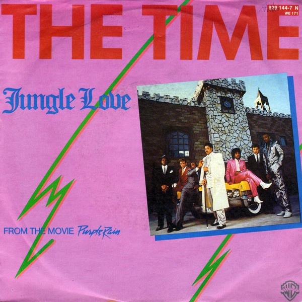 The Time - Jungle Love (Single), Cd's en Dvd's, Vinyl Singles, Fotohoes, Ophalen of Verzenden, Gebruikt, Filmmuziek en Soundtracks