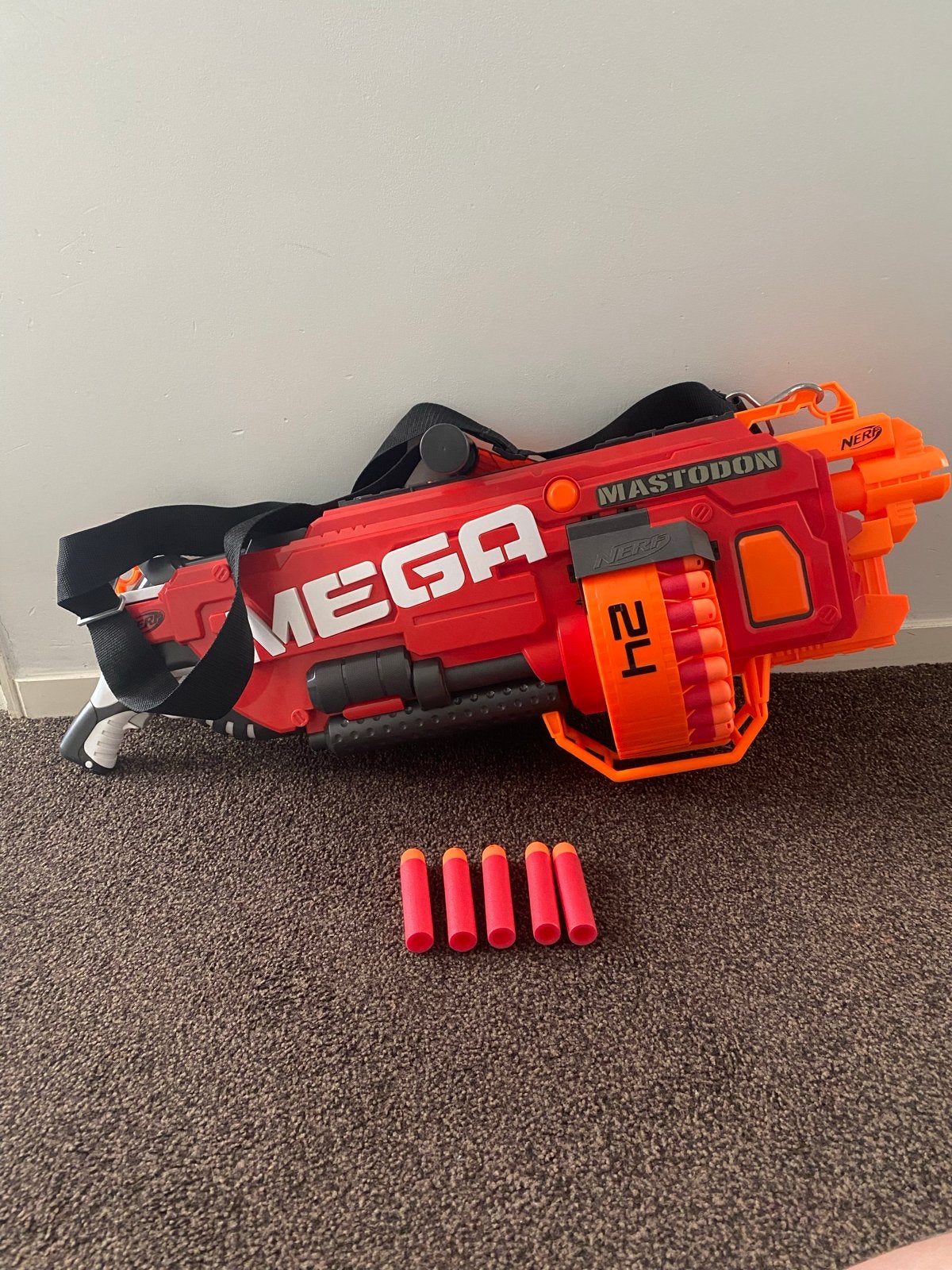 Nerf N-Strike Mega Mastodon Blaster, Ophalen, Gebruikt, Jongen of Meisje