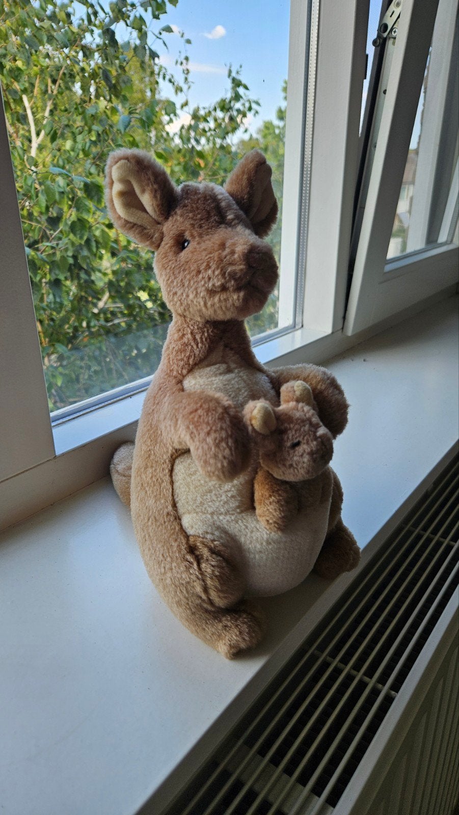 classic pooh kangaroe ca 30cm, Ophalen of Verzenden, Nieuw, Overige typen, Middelgroot (20 tot 80 cm)