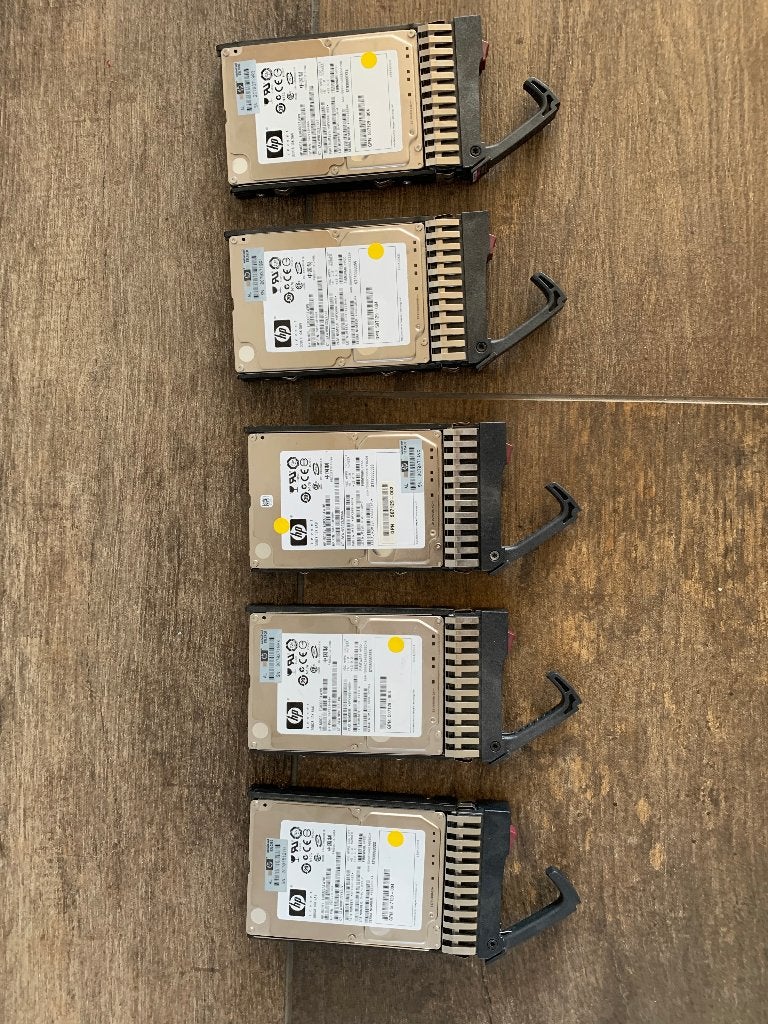 HP EG0300FAWHV 300GB 10K SAS HDD 2C701512YH, Ophalen of Verzenden, Gebruikt, SAS