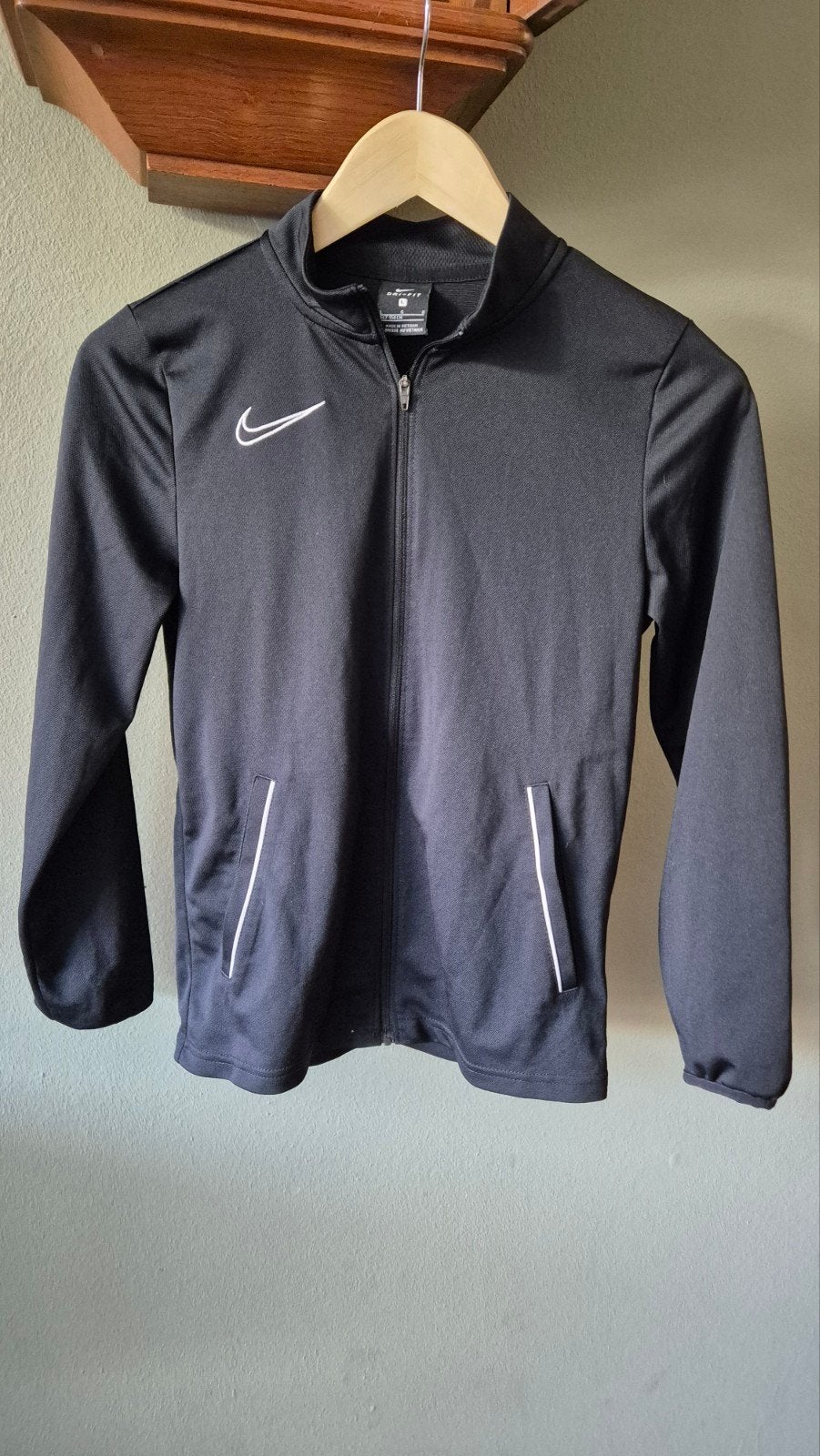 Nike dri-fit kinderen maat L mooie staat zwart, Gebruikt, Jongen of Meisje, Ophalen of Verzenden, Shirt of Longsleeve