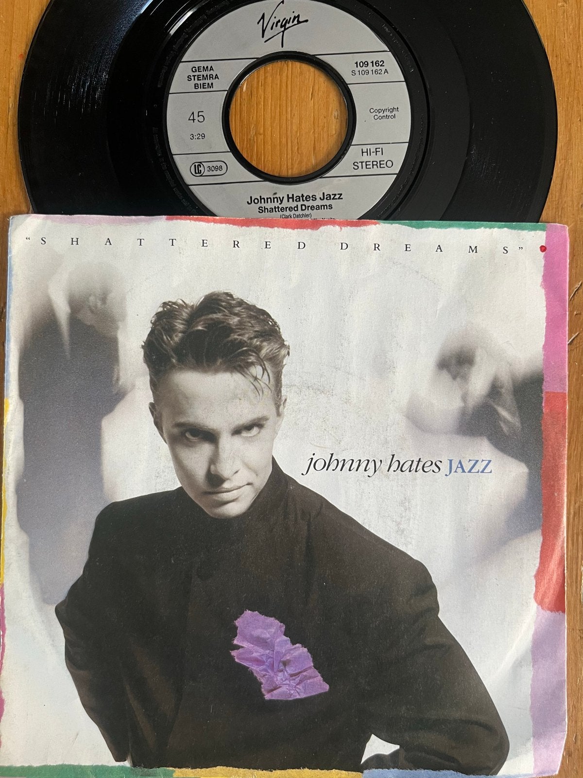 Johnny Hates Jazz - Shattered Dreams 7 inch single, Gebruikt, 7 inch, Pop, Fotohoes