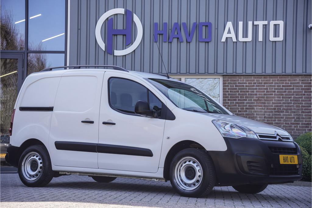 Citroën Berlingo 1.6 VTi, AIRCO, BTW-VRIJ / MARGE, Auto's, Bestelauto's, Voorwielaandrijving, Stof, Gebruikt, Zwart