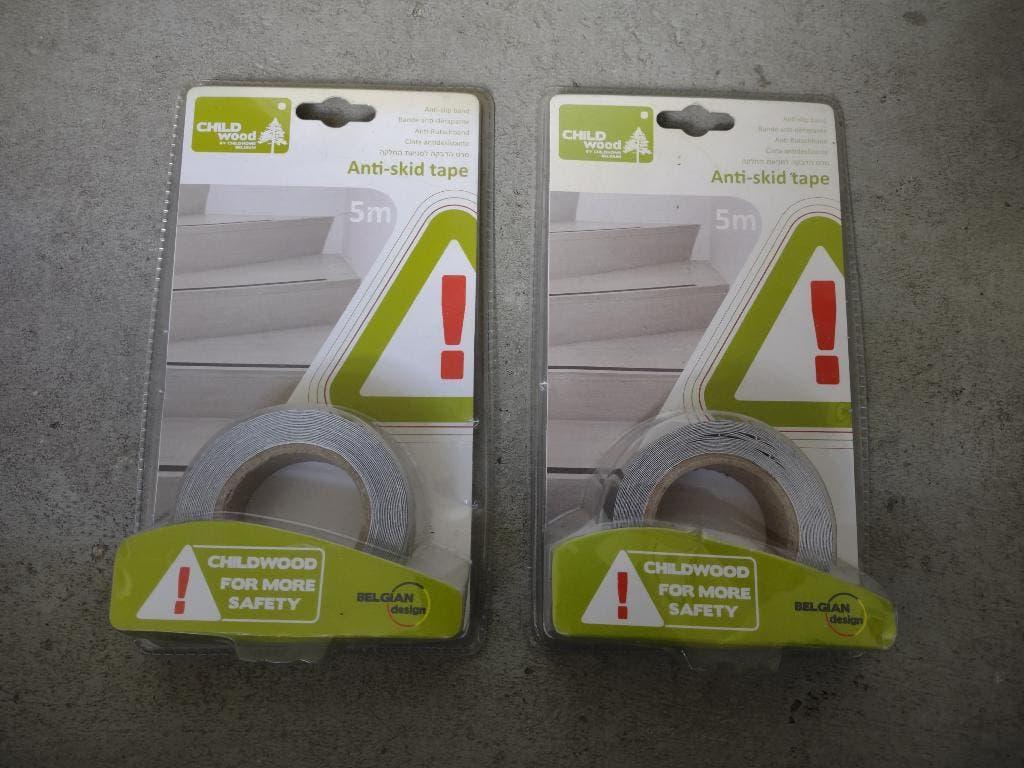 Nieuwe trap beveiliging, anti slip tape 10m. Childwood tape., Overige materialen, Onb, Overige typen, Nieuw