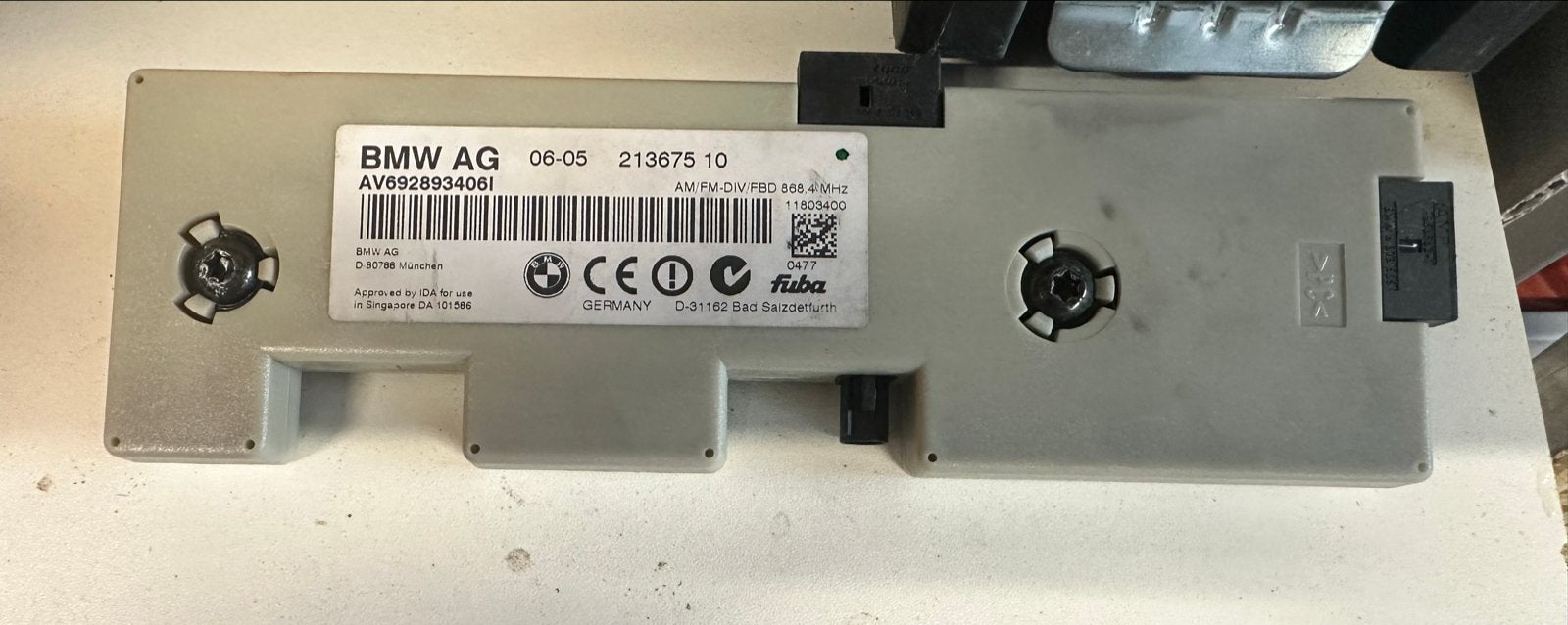 BMW Antenneversterker / Diversity Module E90 325i (6928934), Ophalen of Verzenden, Gebruikt, BMW