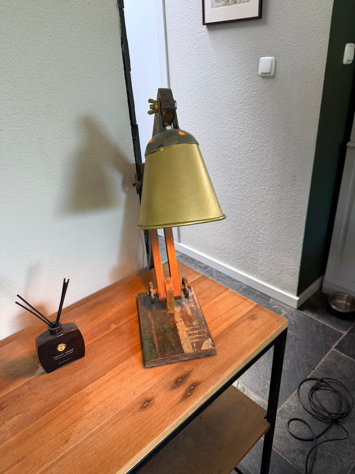 Twee leuke tafellampen, Ophalen, Gebruikt, Minder dan 50 cm