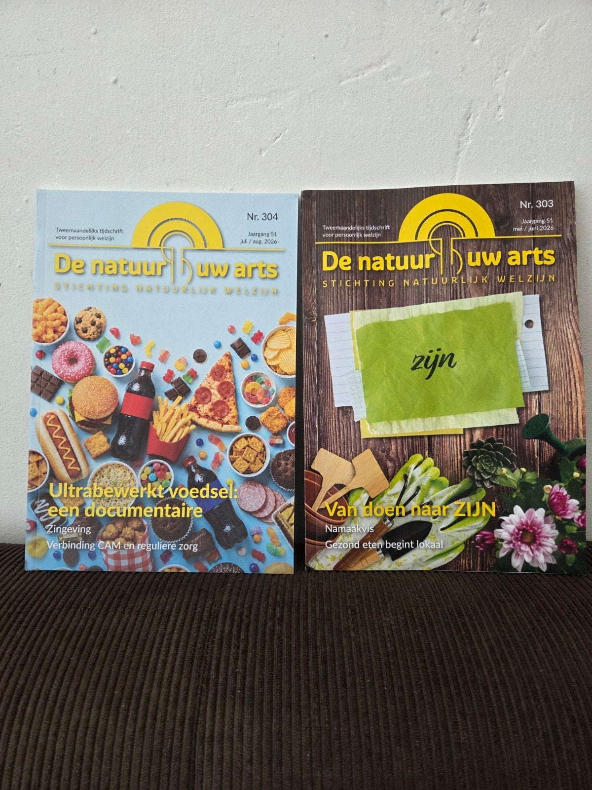 De Natuur Uw Arts - Nrs. 303 & 304, Boeken, Ophalen of Verzenden, Lichaam en Geest