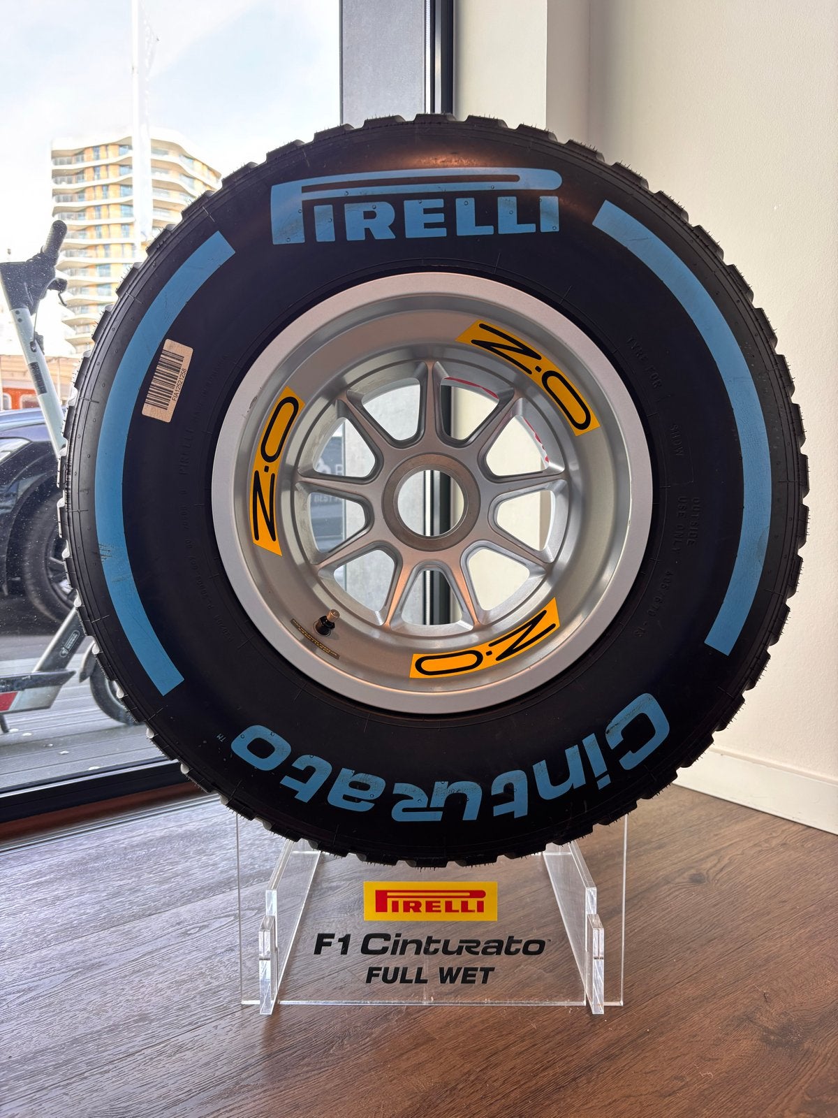Pirelli F1 Cinturato Full Wet band met OZ velg, Ophalen of Verzenden, Gebruikt