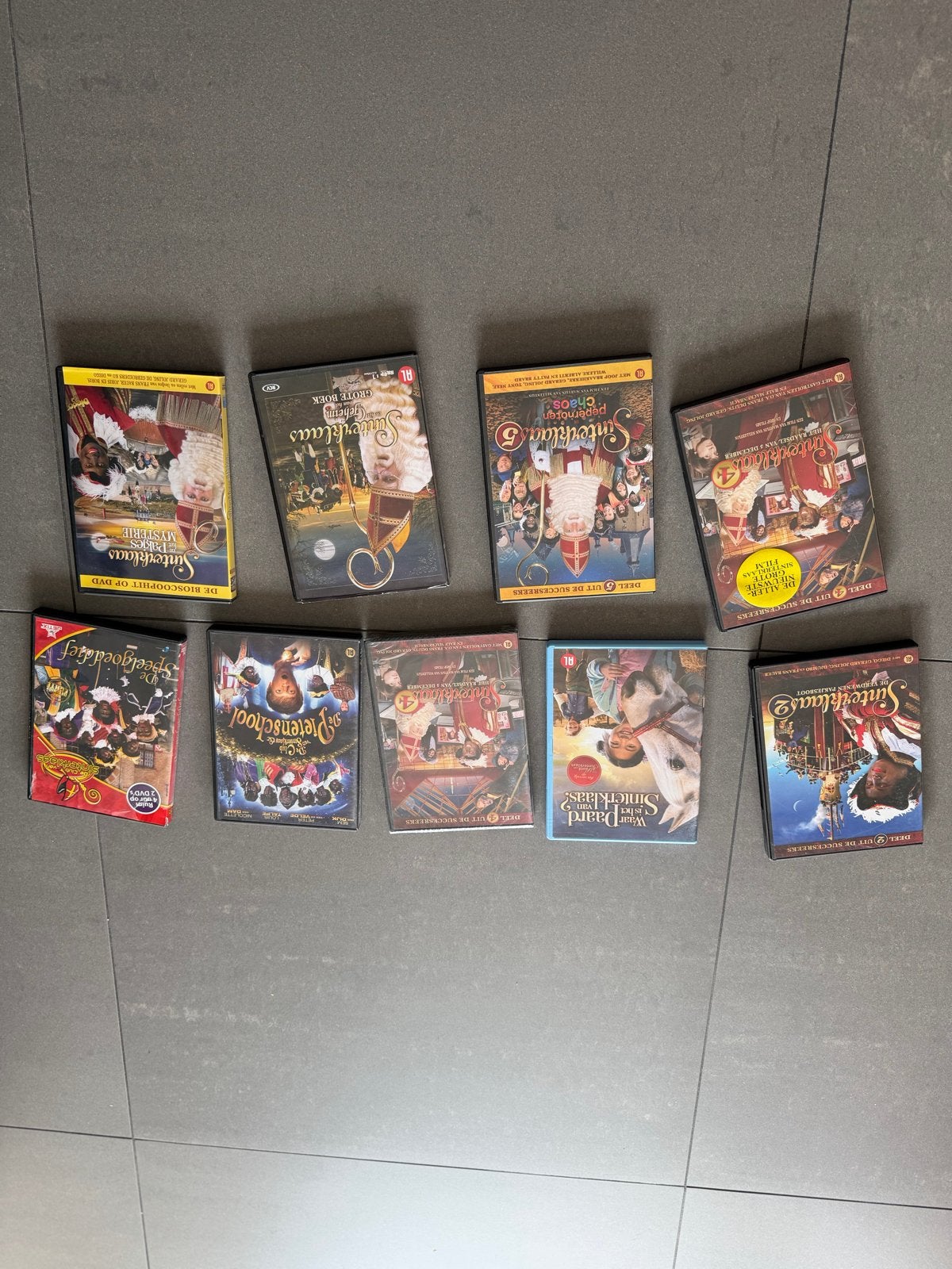 Diverse Sinterklaas DVD's - Voor de hele familie!, Gebruikt, Alle leeftijden, Sinterklaas, Film