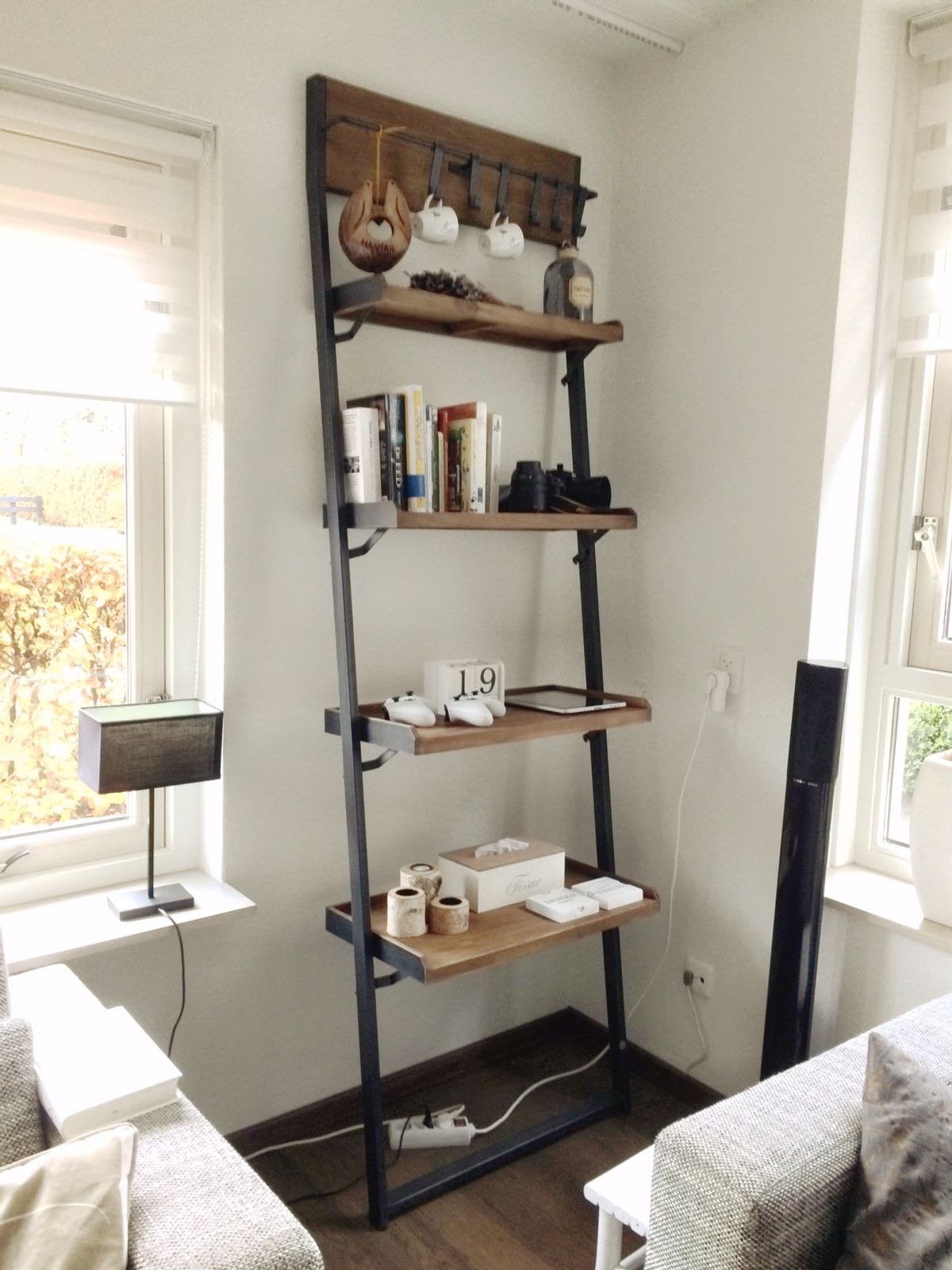 D Bodhi Wandrek - Industrieel design, Ophalen, Met plank(en), Minder dan 50 cm, Gebruikt